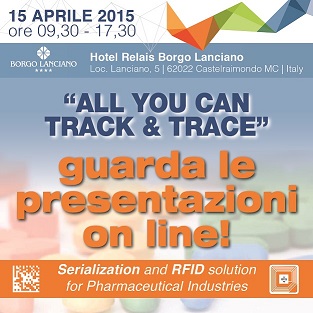 Un successo il primo evento di "All You Can Track & Trace" dedicato alla serializzazione farmaceutica e alle soluzioni RFID 01